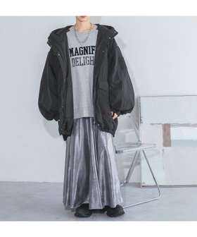 【ジーナシス/JEANASiS】のソデ2WAYモンスターパーカーコート 人気、トレンドファッション・服の通販 founy(ファニー) ファッション Fashion レディースファッション WOMEN アウター Coat Outerwear コート Coats 秋 Autumn/Fall コンパクト Compact 今季 This Season シャーリング Shirring ショート Short ジップ Zip スポーティ Sporty フォルム Form ベスト Vest ボトム Bottom ポケット Pocket 防寒 Cold Protection ロング Long ワイド Wide 冬 Winter おすすめ Recommend |ID:prp329100004221650