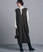 【ピエロ/Pierrot】のRASW キーネックショルダータックジャンパースカート 人気、トレンドファッション・服の通販 founy(ファニー) ファッション Fashion レディースファッション WOMEN スカート Skirt インナー Inner シンプル Simple スリット Slit フロント Front エレガント 上品 Elegant thumbnail チャコールブラウン|ID: prp329100004221667 ipo3291000000029419346