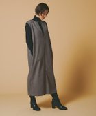 【ピエロ/Pierrot】のRASW キーネックショルダータックジャンパースカート 人気、トレンドファッション・服の通販 founy(ファニー) ファッション Fashion レディースファッション WOMEN スカート Skirt インナー Inner シンプル Simple スリット Slit フロント Front エレガント 上品 Elegant thumbnail モカグレー|ID: prp329100004221667 ipo3291000000029419348