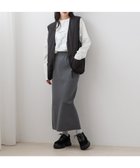 【ローリーズファーム/LOWRYS FARM】のスポンディッシュタイトスカート 人気、トレンドファッション・服の通販 founy(ファニー) ファッション Fashion レディースファッション WOMEN スカート Skirt A/W・秋冬 Aw・Autumn/Winter・Fw・Fall-Winter おすすめ Recommend シンプル Simple スリット Slit thumbnail チャコールグレー18|ID: prp329100004221739 ipo3291000000029262807