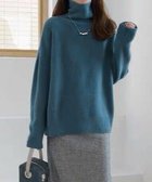 【ミニミニストア/miniministore】のタートルネックニット レディース 秋冬服 ブルー|ID: prp329100004221768 ipo3291000000029473704