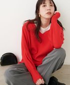 【ナチュラルクチュール/natural couture】の【ako】骨ストさんのVネックニット 人気、トレンドファッション・服の通販 founy(ファニー) ファッション Fashion レディースファッション WOMEN トップス・カットソー Tops/Tshirt ニット Knit Tops Vネック V-Neck オレンジ Orange ショルダー Shoulder ストレート Straight スラックス Slacks デコルテ Decolletage デニム Denim フィット Fit ベーシック Basic ボトム Bottom ラウンド Round リブニット Rib Knit ルーズ Loose おすすめ Recommend 2024年 2024 2024-2025秋冬・A/W Aw/Autumn/Winter/Fw/Fall/2024-2025 thumbnail レッド|ID: prp329100004221793 ipo3291000000029532949