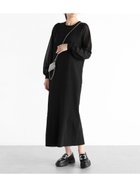 【ヴァン/Vin】のシアースリーブドッキングニットワンピース 人気、トレンドファッション・服の通販 founy(ファニー) ファッション Fashion レディースファッション WOMEN ワンピース Dress ニットワンピース Knit Dresses インナー Inner オケージョン Occasion ストレート Straight スリット Slit ドッキング Docking エレガント 上品 Elegant thumbnail ブラック|ID: prp329100004221849 ipo3291000000029263752