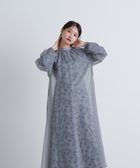 【エヌ ナチュラルビューティーベーシック/N.Natural Beauty basic】のシアーレイヤードプリントワンピース 人気、トレンドファッション・服の通販 founy(ファニー) ファッション Fashion レディースファッション WOMEN ワンピース Dress シアー Sheer デニム Denim プリント Print リボン Ribbon thumbnail ブルー|ID: prp329100004221949 ipo3291000000029264366