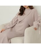 【プロポーション ボディドレッシング/PROPORTION BODY DRESSING】のレースアップレイヤードニットワンピース 人気、トレンドファッション・服の通販 founy(ファニー) ファッション Fashion レディースファッション WOMEN ワンピース Dress ニットワンピース Knit Dresses 半袖 Short Sleeve thumbnail ピンク|ID: prp329100004221956 ipo3291000000029264397