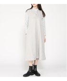 【クロコダイル/CROCODILE】のCROCODILE LADIES/Vネックジャンパースカート 人気、トレンドファッション・服の通販 founy(ファニー) ファッション Fashion レディースファッション WOMEN スカート Skirt ミックス Mix thumbnail ライトグレー|ID: prp329100004222017 ipo3291000000029264796