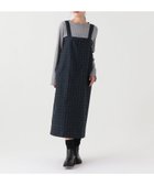 【アフタヌーンティー リビング/Afternoon Tea LIVING】のチェックモールヤーンジャンパースカート 人気、トレンドファッション・服の通販 founy(ファニー) ファッション Fashion レディースファッション WOMEN スカート Skirt A/W・秋冬 Aw・Autumn/Winter・Fw・Fall-Winter おすすめ Recommend カットソー Cut And Sew チェック Check フロント Front ポケット Pocket エレガント 上品 Elegant thumbnail ネイビー|ID: prp329100004222033 ipo3291000000029264909