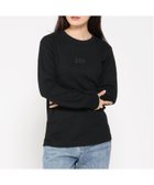 【ギャップ/GAP】のGAPロゴ ワッフルニットTシャツ 人気、トレンドファッション・服の通販 founy(ファニー) ファッション Fashion レディースファッション WOMEN トップス・カットソー Tops/Tshirt ニット Knit Tops シャツ/ブラウス Shirts/Blouses ロング / Tシャツ T-Shirts ストレート Straight フィット Fit フロント Front リラックス Relax ワッフル Waffle 長袖 Long Sleeve thumbnail BLACK|ID: prp329100004222071 ipo3291000000029265188