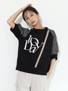 【ヴァン/Vin】のMA-1風ハーフスリーブカットソー 人気、トレンドファッション・服の通販 founy(ファニー) ファッション Fashion レディースファッション WOMEN アウター Coat Outerwear MA-1 MA-1 トップス・カットソー Tops/Tshirt カットソー Cut and Sewn おすすめ Recommend デニム Denim プリント Print ベーシック Basic ミリタリー Military 夏 Summer 定番 Standard thumbnail ブラック|ID: prp329100004222109 ipo3291000000029265399