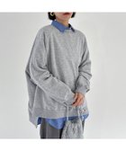 【ドゥ アルシーヴ/Doux archives】の裏起毛スウェットプルオーバー MOKU GRAY|ID: prp329100004222166 ipo3291000000029403362