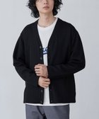 【コーエン メン/COEN / MEN】のニットライクカーディガン 人気、トレンドファッション・服の通販 founy(ファニー) ファッション Fashion メンズファッション MEN インナー Inner カットソー Cut And Sew カーディガン Cardigan シンプル Simple 冬 Winter 無地 Plain Color thumbnail BLACK|ID: prp329100004224674 ipo3291000000029538840