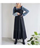 【ミスティ ウーマン/mysty woman】のフラップポケットジャンスカ 人気、トレンドファッション・服の通販 founy(ファニー) ファッション Fashion レディースファッション WOMEN インナー Inner ダウン Down マーメイド Mermaid リブニット Rib Knit thumbnail ブラック09|ID: prp329100004224762 ipo3291000000029274139