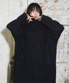 【ケービーエフ/KBF / URBAN RESEARCH】のコクーンロングコート 人気、トレンドファッション・服の通販 founy(ファニー) ファッション Fashion レディースファッション WOMEN アウター Coat Outerwear コート Coats 2024年 2024 2024-2025秋冬・A/W Aw/Autumn/Winter/Fw/Fall/2024-2025 A/W・秋冬 Aw・Autumn/Winter・Fw・Fall-Winter 冬 Winter スタンド Stand デニム Denim パターン Pattern 定番 Standard thumbnail NAVY|ID: prp329100004224809 ipo3291000000029430923