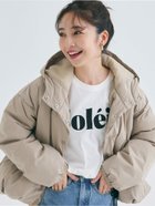 【コカ/COCA】の裾ボリューム中綿ブルゾン 人気、トレンドファッション・服の通販 founy(ファニー) ファッション Fashion レディースファッション WOMEN アウター Coat Outerwear ブルゾン Blouson/Jackets ブルゾン Blouson ポケット Pocket thumbnail Lt.beige|ID: prp329100004224825 ipo3291000000029451544