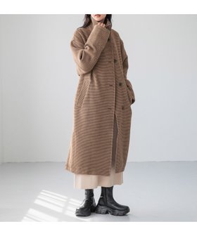 【ローリーズファーム/LOWRYS FARM】 ウールライクチェックスタンドコート人気、トレンドファッション・服の通販 founy(ファニー) ファッション Fashion レディースファッション WOMEN アウター Coat Outerwear コート Coats おすすめ Recommend スタンド Stand スリーブ Sleeve バルーン Balloon フロント Front 防寒 Cold Protection |ID:prp329100004224833