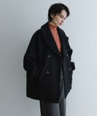 【アーバンリサーチ/URBAN RESEARCH】のTICCA ピーコート 人気、トレンドファッション・服の通販 founy(ファニー) ファッション Fashion レディースファッション WOMEN アウター Coat Outerwear コート Coats 2024年 2024 2024-2025秋冬・A/W Aw/Autumn/Winter/Fw/Fall/2024-2025 A/W・秋冬 Aw・Autumn/Winter・Fw・Fall-Winter 冬 Winter エレガント 上品 Elegant バランス Balance ポケット Pocket ワーク Work 別注 Special Order ビジネス 仕事 通勤 Business thumbnail Black|ID: prp329100004224872 ipo3291000000029416577