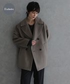 【アーバンリサーチ/URBAN RESEARCH】のTICCA ピーコート 人気、トレンドファッション・服の通販 founy(ファニー) ファッション Fashion レディースファッション WOMEN アウター Coat Outerwear コート Coats 2024年 2024 2024-2025秋冬・A/W Aw/Autumn/Winter/Fw/Fall/2024-2025 A/W・秋冬 Aw・Autumn/Winter・Fw・Fall-Winter 冬 Winter エレガント 上品 Elegant バランス Balance ポケット Pocket ワーク Work 別注 Special Order ビジネス 仕事 通勤 Business thumbnail 別注taupe|ID: prp329100004224872 ipo3291000000029416578