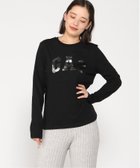 【ギャップ/GAP】のGAPロゴTシャツ 人気、トレンドファッション・服の通販 founy(ファニー) ファッション Fashion レディースファッション WOMEN トップス・カットソー Tops/Tshirt シャツ/ブラウス Shirts/Blouses ロング / Tシャツ T-Shirts ジャージー Jersey ストレート Straight フィット Fit フロント Front 長袖 Long Sleeve thumbnail TRUE_BLACK|ID: prp329100004225162 ipo3291000000029403184