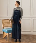 【ドロワット ロートレアモン/Droite Lautreamont】のスノーベロアキャミワンピース≪手洗い可能≫ 人気、トレンドファッション・服の通販 founy(ファニー) ファッション Fashion レディースファッション WOMEN ワンピース Dress キャミワンピース No Sleeve Dresses キャミワンピース Cami Dress シンプル Simple ストレッチ Stretch ストレート Straight トレンド Trend ベロア Velor 今季 This Season thumbnail ネイビー|ID: prp329100004226567 ipo3291000000029282931