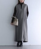 【ラ トータリテ/La TOTALITE】の《追加》キーネックワンピース 人気、トレンドファッション・服の通販 founy(ファニー) ファッション Fashion レディースファッション WOMEN ワンピース Dress 2024年 2024 2024-2025秋冬・A/W Aw/Autumn/Winter/Fw/Fall/2024-2025 インナー Inner キャミ Cami ノースリーブ No Sleeve ボックス Box thumbnail グレー|ID: prp329100004226599 ipo3291000000029283129