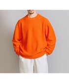 【ビューティ&ユース ユナイテッドアローズ/BEAUTY&YOUTH / UNITED ARROWS / MEN】のクリンプ コットンウール ミックス クルーネック ニット ORANGE|ID: prp329100004226620 ipo3291000000029450478