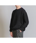 【ビューティ&ユース ユナイテッドアローズ/BEAUTY&YOUTH / UNITED ARROWS / MEN】のクリンプ コットンウール ミックス クルーネック ニット BLACK|ID: prp329100004226620 ipo3291000000029450479