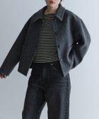 【アーバンリサーチ/URBAN RESEARCH】のウールモッサショートコート 人気、トレンドファッション・服の通販 founy(ファニー) ファッション Fashion レディースファッション WOMEN アウター Coat Outerwear コート Coats 2024年 2024 2024-2025秋冬・A/W Aw/Autumn/Winter/Fw/Fall/2024-2025 A/W・秋冬 Aw・Autumn/Winter・Fw・Fall-Winter 冬 Winter おすすめ Recommend ショート Short フレア Flare ワイド Wide 日本製 Made In Japan thumbnail GRAY|ID: prp329100004226689 ipo3291000000029484151