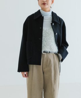 【アーバンリサーチ/URBAN RESEARCH】のウールモッサショートコート 人気、トレンドファッション・服の通販 founy(ファニー) ファッション Fashion レディースファッション WOMEN アウター Coat Outerwear コート Coats 2024年 2024 2024-2025秋冬・A/W Aw/Autumn/Winter/Fw/Fall/2024-2025 A/W・秋冬 Aw・Autumn/Winter・Fw・Fall-Winter 冬 Winter おすすめ Recommend ショート Short フレア Flare ワイド Wide 日本製 Made In Japan |ID:prp329100004226689