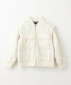 【その他のブランド/Other】の2WAY ビッグポケット MA-1 140-160cm OFF WHITE|ID: prp329100004227126 ipo3291000000029473747