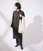 【ジャーナルスタンダード レサージュ/journal standard L'essage】のスカーフプリントミニワンピ 人気、トレンドファッション・服の通販 founy(ファニー) ファッション Fashion レディースファッション WOMEN ワンピース Dress 2024年 2024 2024-2025秋冬・A/W Aw/Autumn/Winter/Fw/Fall/2024-2025 スカーフ Scarf プリント Print モチーフ Motif ロング Long 冬 Winter 洗える Washable thumbnail ブラック|ID: prp329100004228091 ipo3291000000029291456