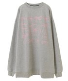 【キャンディストリッパー/Candy Stripper】のNEED YOU ・ RIBBON SWEAT ONE-PIECE HEATHER GRAY|ID: prp329100004228343 ipo3291000000029291863