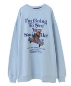 【キャンディストリッパー/Candy Stripper】のI M GOING SWEAT ONE-PIECE LIGHT BLUE|ID: prp329100004228345 ipo3291000000029291885