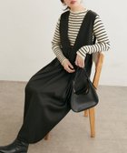 【ナチュラルクチュール/natural couture】のツイルクロスBIGチェックフロッキーワンピース 人気、トレンドファッション・服の通販 founy(ファニー) ファッション Fashion レディースファッション WOMEN ワンピース Dress インナー Inner カーディガン Cardigan シンプル Simple ジャケット Jacket ポケット Pocket 無地 Plain Color リブニット Rib Knit ロング Long おすすめ Recommend 2024年 2024 エレガント 上品 Elegant 2024-2025秋冬・A/W Aw/Autumn/Winter/Fw/Fall/2024-2025 thumbnail ブラック|ID: prp329100004228405 ipo3291000000029292310