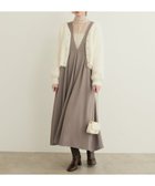 【ナチュラルクチュール/natural couture】のツイルクロスBIGチェックフロッキーワンピース 人気、トレンドファッション・服の通販 founy(ファニー) ファッション Fashion レディースファッション WOMEN ワンピース Dress インナー Inner カーディガン Cardigan シンプル Simple ジャケット Jacket ポケット Pocket 無地 Plain Color リブニット Rib Knit ロング Long おすすめ Recommend 2024年 2024 エレガント 上品 Elegant 2024-2025秋冬・A/W Aw/Autumn/Winter/Fw/Fall/2024-2025 thumbnail モカ|ID: prp329100004228405 ipo3291000000029292311