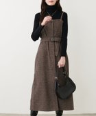 【ナチュラルクチュール/natural couture】のツイードキャミソールワンピース 人気、トレンドファッション・服の通販 founy(ファニー) ファッション Fashion レディースファッション WOMEN ワンピース Dress 2024年 2024 2024-2025秋冬・A/W Aw/Autumn/Winter/Fw/Fall/2024-2025 おすすめ Recommend インナー Inner カーディガン Cardigan キャミワンピース Cami Dress ジャケット Jacket タートルネック Turtleneck ツイード Tweed フロント Front ポケット Pocket リブニット Rib Knit ロング Long エレガント 上品 Elegant thumbnail ブラウン|ID: prp329100004228412 ipo3291000000029292368