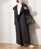 【ジャーナルスタンダード レサージュ/journal standard L'essage】のBALLI スタンドロングコート 人気、トレンドファッション・服の通販 founy(ファニー) ファッション Fashion レディースファッション WOMEN アウター Coat Outerwear コート Coats 2024年 2024 2024-2025秋冬・A/W Aw/Autumn/Winter/Fw/Fall/2024-2025 イタリア Italy スタンド Stand エレガント 上品 Elegant 冬 Winter thumbnail ブラック|ID: prp329100004228440 ipo3291000000029292592