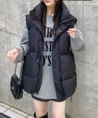 【イング/INGNI】のエコダウンベスト 人気、トレンドファッション・服の通販 founy(ファニー) ファッション Fashion レディースファッション WOMEN アウター Coat Outerwear トップス・カットソー Tops/Tshirt ベスト/ジレ Gilets/Vests A/W・秋冬 Aw・Autumn/Winter・Fw・Fall-Winter おすすめ Recommend インナー Inner シンプル Simple スタイリッシュ Stylish ダウン Down ダブル Double ドローコード Draw Cord ハイネック High Neck バランス Balance ベスト Vest thumbnail クロ|ID: prp329100004228470 ipo3291000000029539391