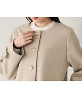 【グローバルワーク/GLOBAL WORK】の軽やかストレッチクルーコート/115509 人気、トレンドファッション・服の通販 founy(ファニー) ファッション Fashion レディースファッション WOMEN アウター Coat Outerwear コート Coats ストレッチ Stretch トレンド Trend エレガント 上品 Elegant 人気 Popularity 冬 Winter |ID:prp329100004228704