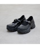 【オゥ バニスター/Au BANNISTER】の【WEB限定】メリージェーン 厚底スニーカー 人気、トレンドファッション・服の通販 founy(ファニー) ファッション Fashion レディースファッション WOMEN おすすめ Recommend シンプル Simple スニーカー Sneakers ソックス Socks デニム Denim バレエ Ballet フェミニン Feminine ミックス Mix ラップ Wrap 厚底 Platforms thumbnail ブラック|ID: prp329100004228737 ipo3291000000030083547