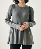 【ラナン/Ranan】のリブ切替ペプラムニット 人気、トレンドファッション・服の通販 founy(ファニー) ファッション Fashion レディースファッション WOMEN トップス・カットソー Tops/Tshirt ニット Knit Tops トレンド Trend ペプラム Peplum ボトム Bottom ポケット Pocket 切替 Switching thumbnail グレー|ID: prp329100004228774 ipo3291000000029455425