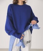 【スローブ イエナ/SLOBE IENA】のオーバーサイズ スウェットライクニット 人気、トレンドファッション・服の通販 founy(ファニー) ファッション Fashion レディースファッション WOMEN トップス・カットソー Tops/Tshirt ニット Knit Tops パーカ Sweats スウェット Sweat 2024年 2024 2024-2025秋冬・A/W Aw/Autumn/Winter/Fw/Fall/2024-2025 おすすめ Recommend スウェット Sweat フレア Flare ボトム Bottom 軽量 Lightweight thumbnail ブルー A|ID: prp329100004228816 ipo3291000000029295072