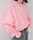 【スローブ イエナ/SLOBE IENA】のオーバーサイズ スウェットライクニット 人気、トレンドファッション・服の通販 founy(ファニー) ファッション Fashion レディースファッション WOMEN トップス・カットソー Tops/Tshirt ニット Knit Tops パーカ Sweats スウェット Sweat 2024年 2024 2024-2025秋冬・A/W Aw/Autumn/Winter/Fw/Fall/2024-2025 おすすめ Recommend スウェット Sweat フレア Flare ボトム Bottom 軽量 Lightweight thumbnail ピンク A|ID: prp329100004228816 ipo3291000000029295073