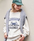 【フリークスストア/FREAK'S STORE】のリメイク風 カレッジプリント 裏起毛 スウェット【限定展開】 24AW 杢ライトグレー|ID: prp329100004228820 ipo3291000000029511340