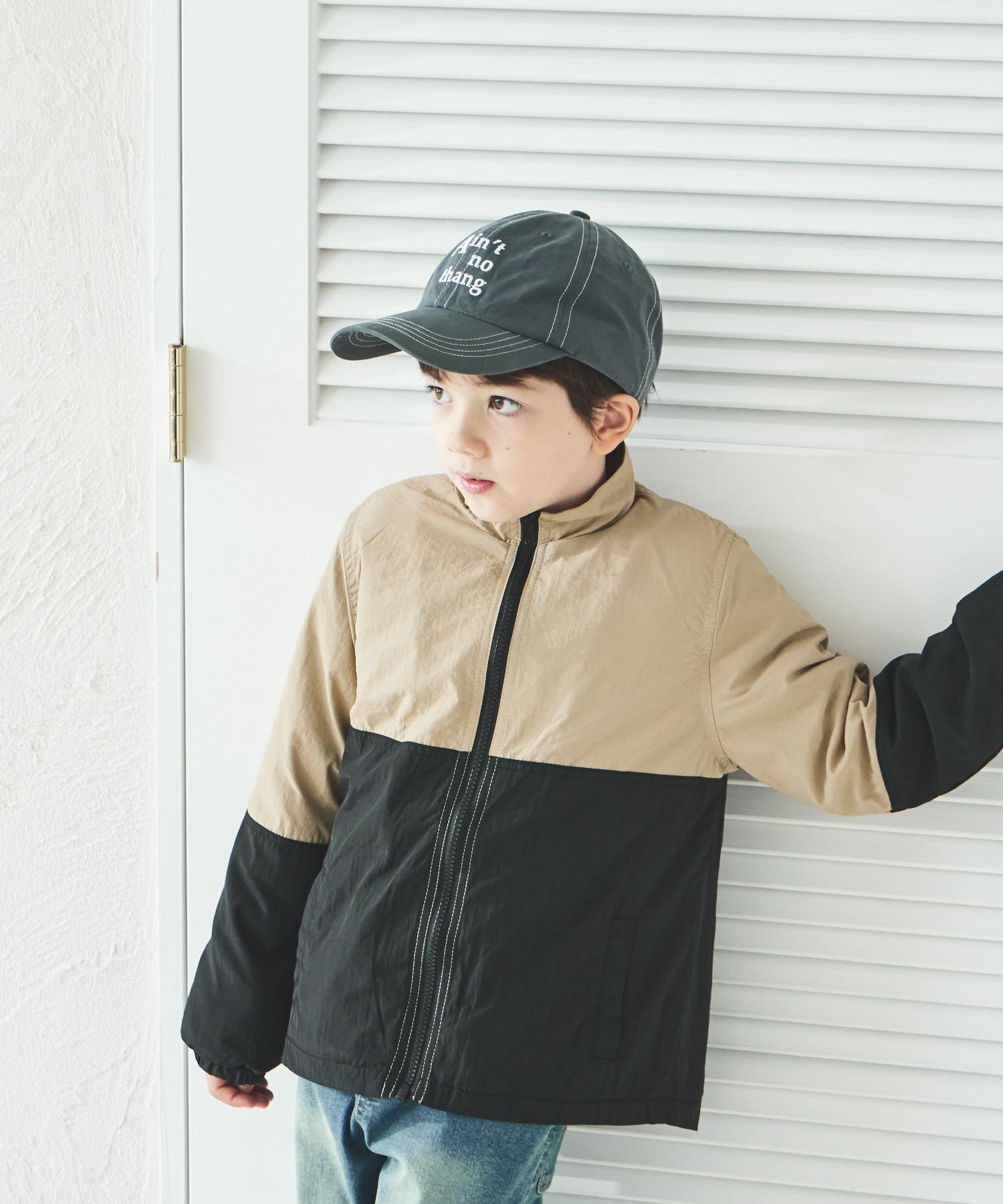 【ペアマノン/pairmanon / KIDS】のフロントジップ バイカラー 裏ボア ナイロン ジャケット 人気、トレンドファッション・服の通販 founy(ファニー) 　ファッション　Fashion　キッズファッション　KIDS　アウター　Coat Outerwear /Kids　ジャケット　Jacket　ブルゾン　Blouson　ポケット　Pocket　冬　Winter　 other-1|ID: prp329100004228886 ipo3291000000029432332