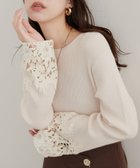 【ナチュラルクチュール/natural couture】の袖口レースリブニット 人気、トレンドファッション・服の通販 founy(ファニー) ファッション Fashion レディースファッション WOMEN トップス・カットソー Tops/Tshirt ニット Knit Tops 2024年 2024 2024-2025秋冬・A/W Aw/Autumn/Winter/Fw/Fall/2024-2025 A/W・秋冬 Aw・Autumn/Winter・Fw・Fall-Winter おすすめ Recommend エレガント 上品 Elegant キャミワンピース Cami Dress シンプル Simple デニム Denim フレア Flare ベーシック Basic ポケット Pocket マーメイド Mermaid リブニット Rib Knit レース Race thumbnail オフホワイト|ID: prp329100004228891 ipo3291000000029484866