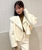 【アニュアンス/anuans】のスタンドネックリバーショートコート 人気、トレンドファッション・服の通販 founy(ファニー) ファッション Fashion レディースファッション WOMEN アウター Coat Outerwear コート Coats 抗菌 Antibacterial ショート Short スタンド Stand ボトム Bottom エレガント 上品 Elegant thumbnail WHITE|ID: prp329100004229421 ipo3291000000029300172