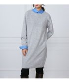 【イネド/INED】のミニ丈ニットワンピース 人気、トレンドファッション・服の通販 founy(ファニー) ファッション Fashion レディースファッション WOMEN ワンピース Dress ニットワンピース Knit Dresses おすすめ Recommend トレンド Trend ロング Long thumbnail グレー|ID: prp329100004229422 ipo3291000000029300173