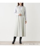 【レリアン/LEILIAN】のカシュクールジャンパースカート【THE NEW】 人気、トレンドファッション・服の通販 founy(ファニー) ファッション Fashion レディースファッション WOMEN スカート Skirt フェミニン Feminine リラックス Relax エレガント 上品 Elegant 冬 Winter thumbnail ライトグレー|ID: prp329100004229925 ipo3291000000029306781