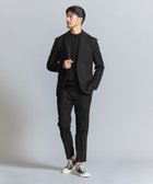 【ビューティ&ユース ユナイテッドアローズ/BEAUTY&YOUTH / UNITED ARROWS / MEN】の【WEB限定 WARDROBE SMART】DELEGANT サキソニー セットアップ/ジャケット イージーパンツ BLACK|ID: prp329100004229966 ipo3291000000029365151