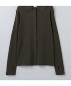 【ビューティ&ユース ユナイテッドアローズ/BEAUTY&YOUTH / UNITED ARROWS】の6(ROKU) リブシャツカーディガン 2024FW OLIVE|ID:prp329100004230365